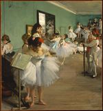 The Dance Class 1874